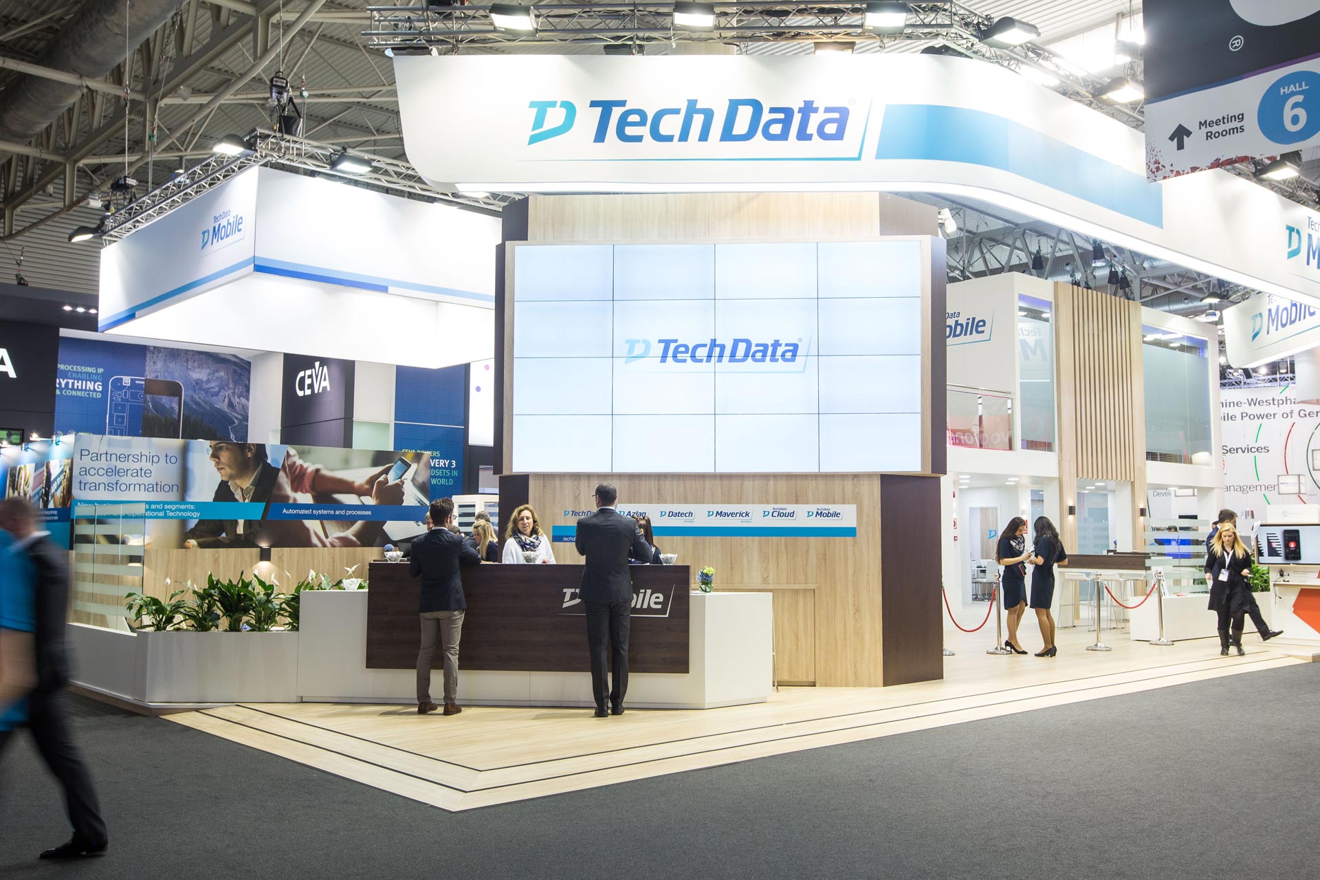 exhibition stand Tech Data