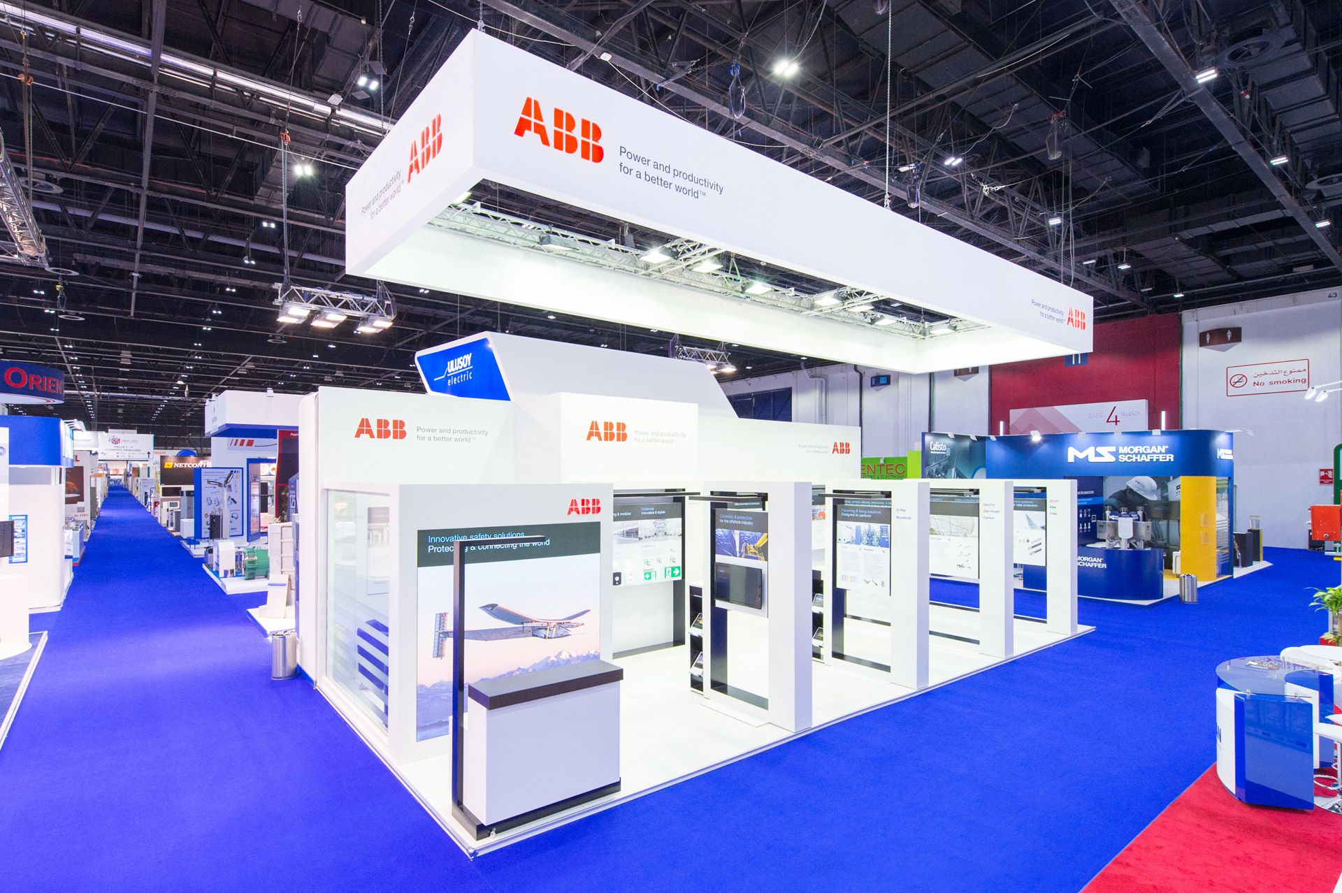 ABB Stand Middle East Electricity Dubai 2015