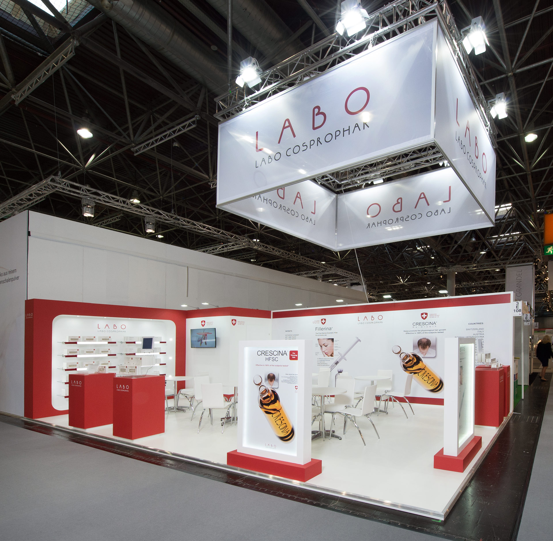 Labo Cosprophan Stand Dusseldorf 2015