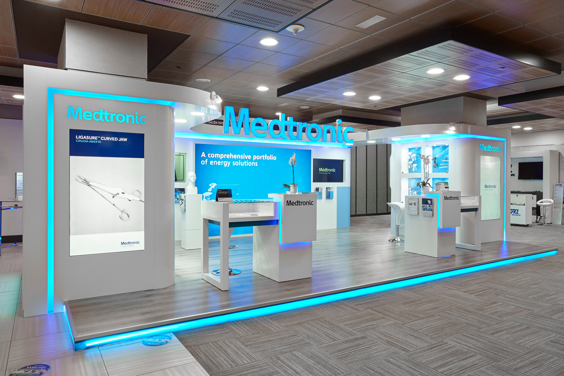 exhibition stand medtronic
