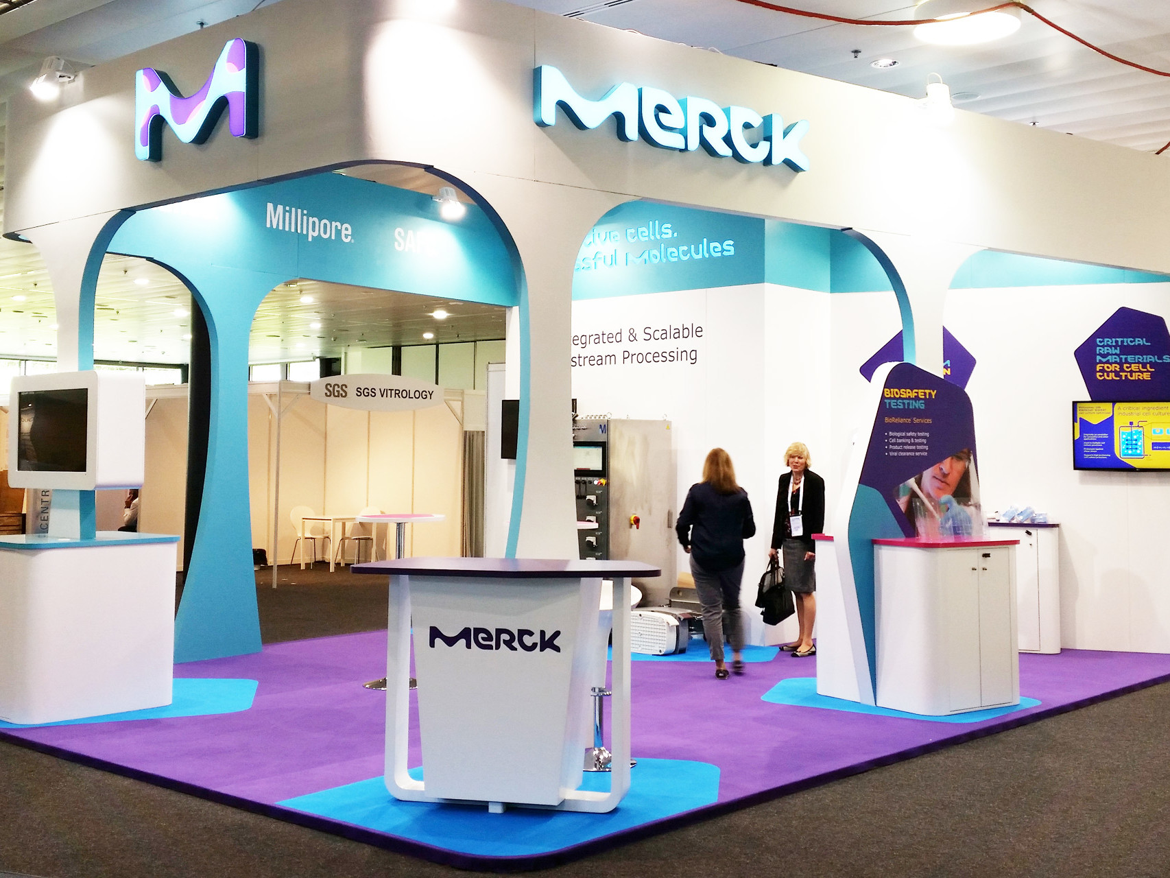 Merck Stand ESACT Lausanne 2017