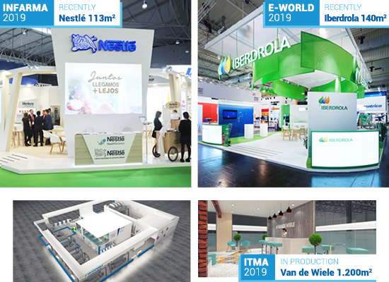 Some of Our Recent Projects- Nestlé and Iberdrola!