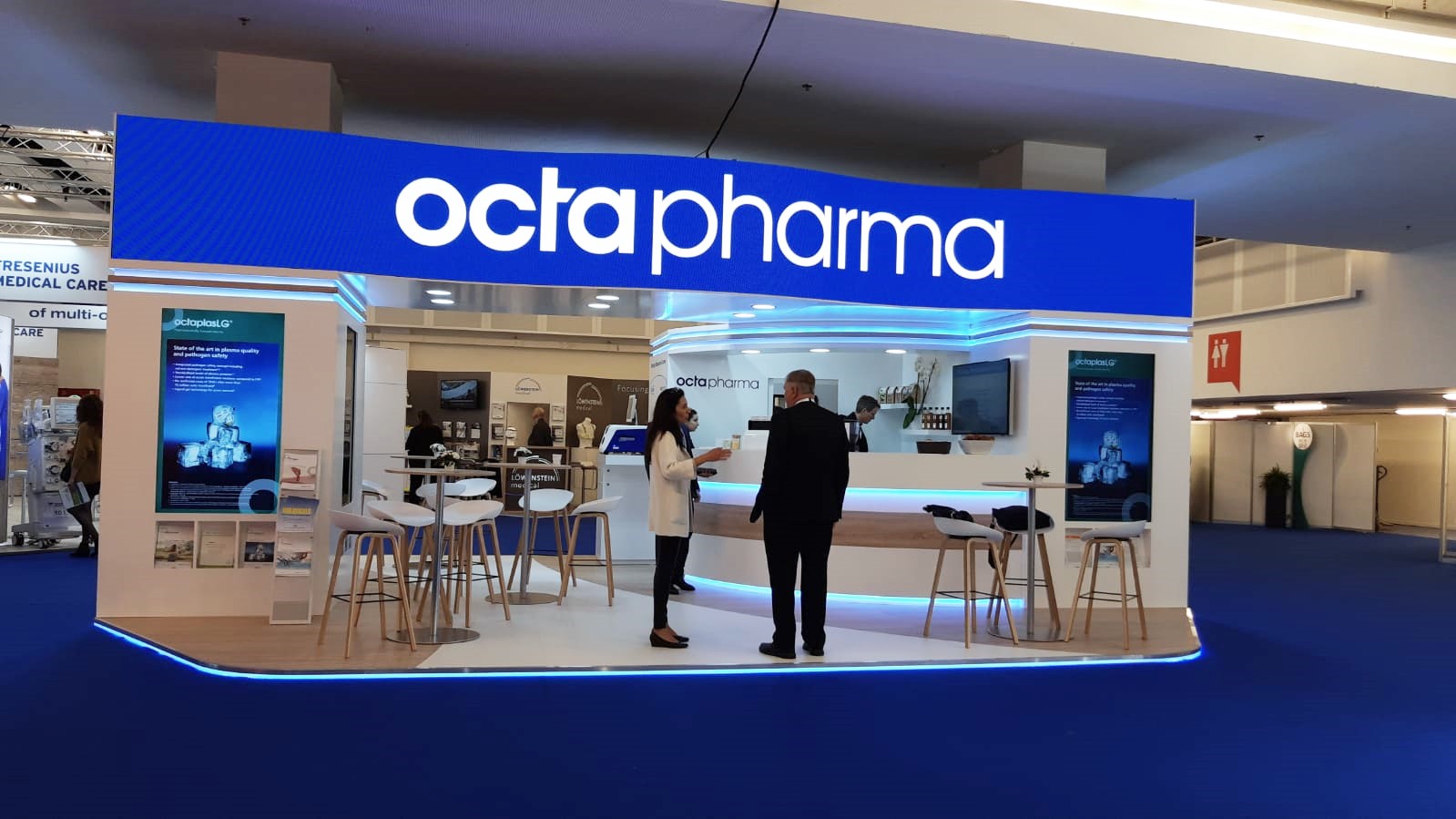 Octapharma Stand ISICEM Brussels 2019
