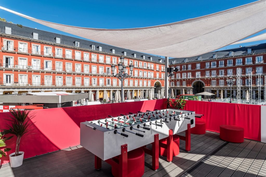 Hotel Beds Stand Champions League Final Madrid 2019