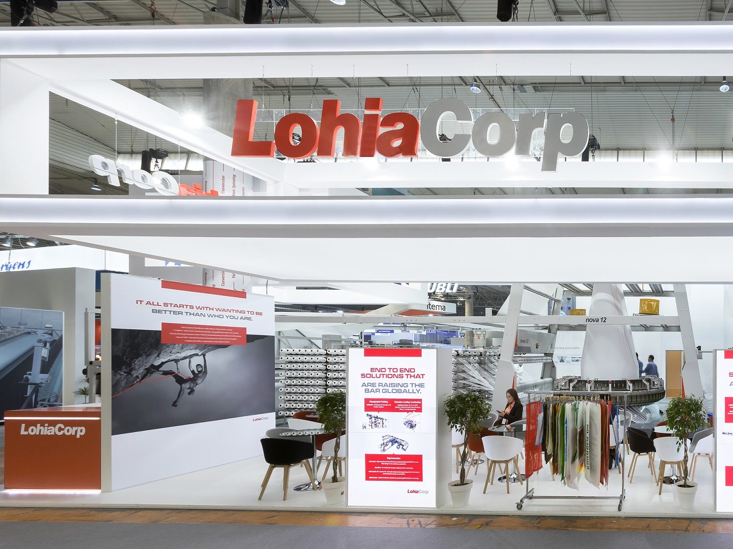 Lohia Corp Stand IRMA Barcelona 2019