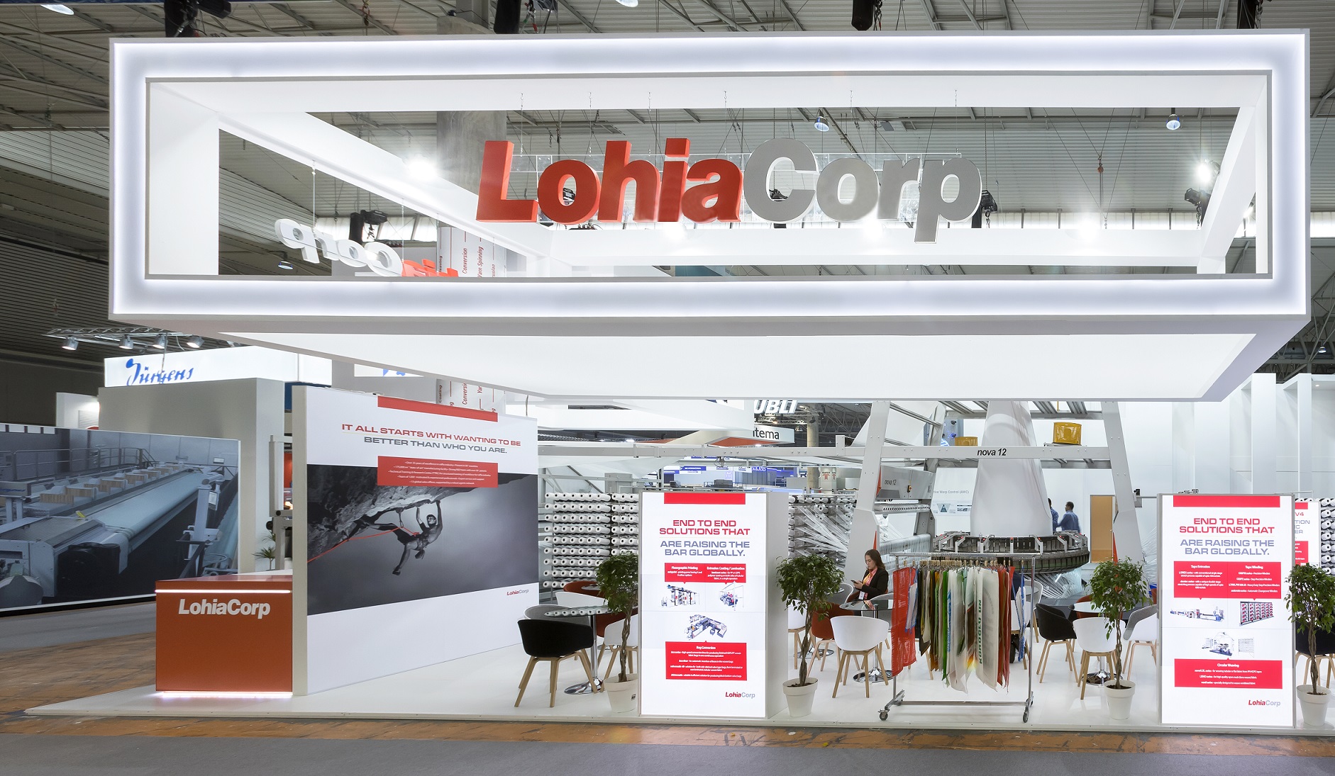 Lohia Corp Stand IRMA Barcelona 2019