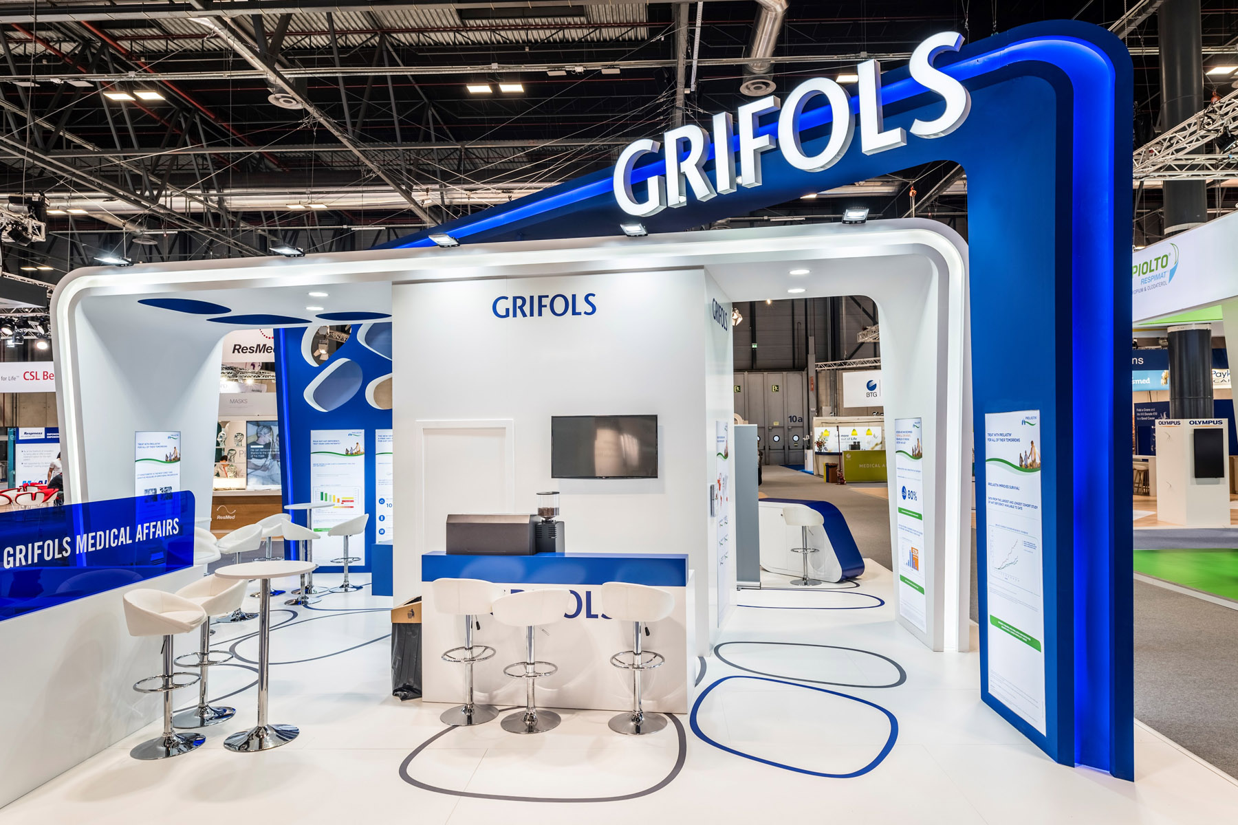Grifols Stand