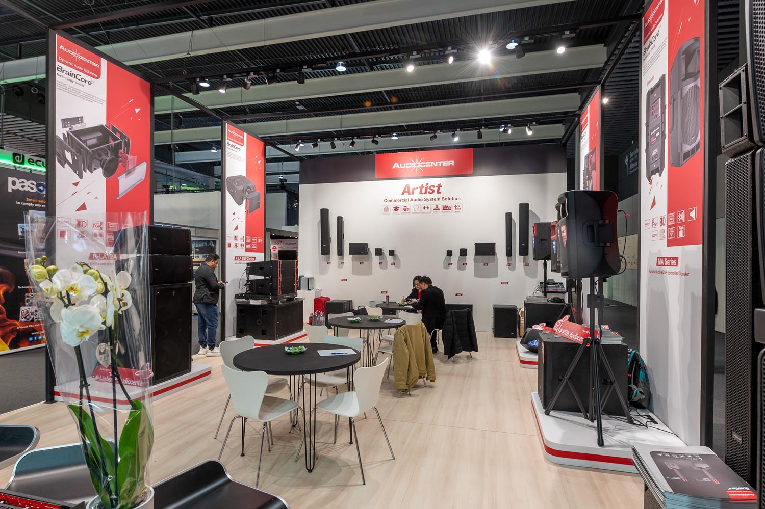 Stand AUDIOCENTER ISE Barcelona 2023