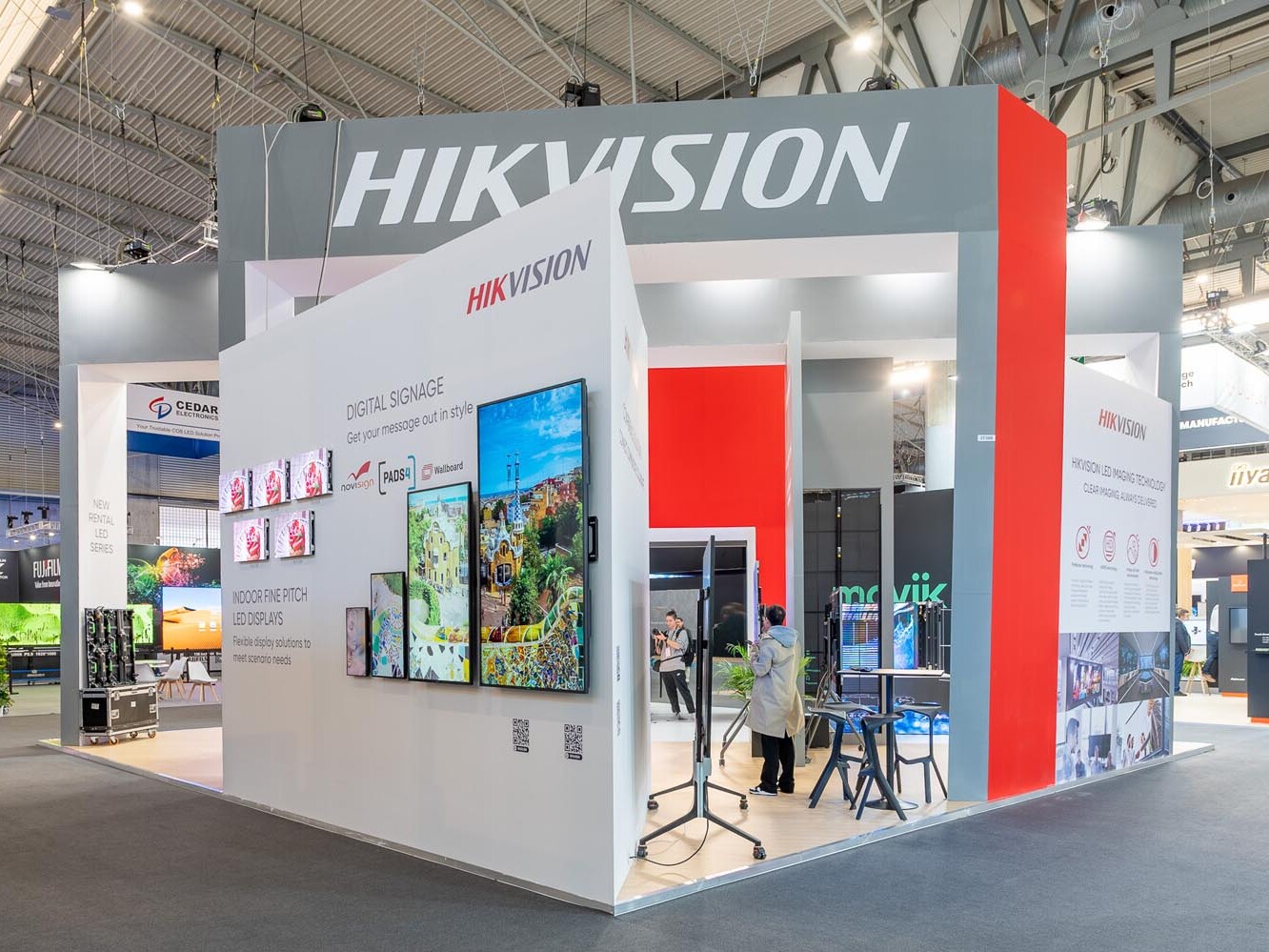 Stand Hikvision ISE Barcelona 2023