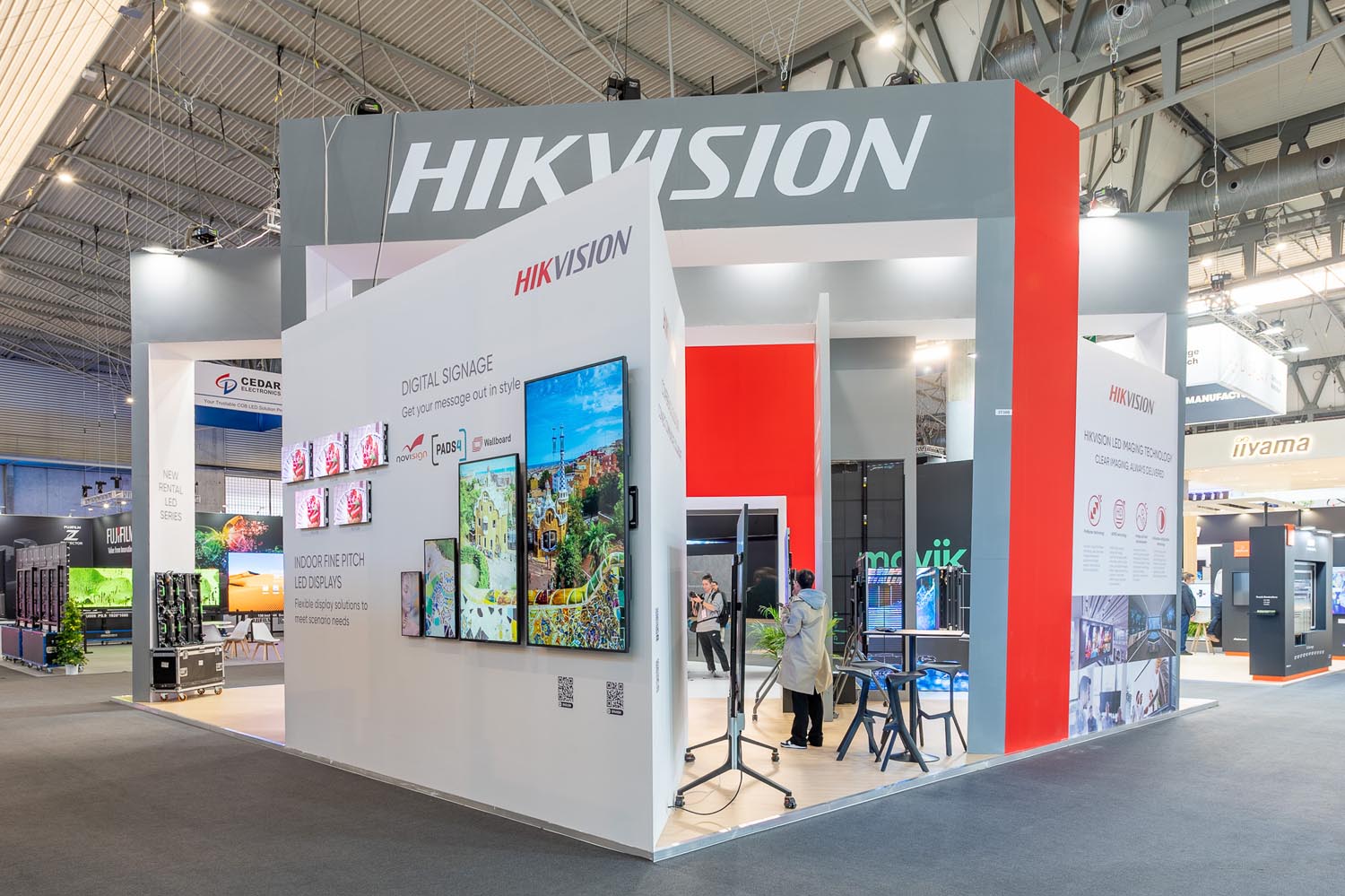 Stand Hikvision ISE Barcelona 2023